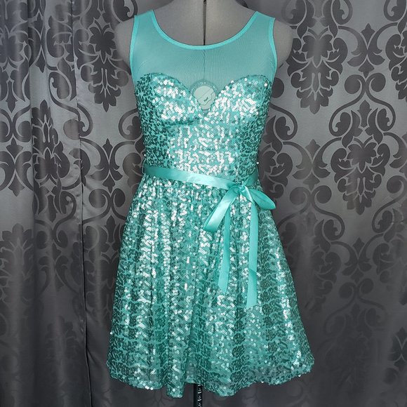 sparkle cocktail dress